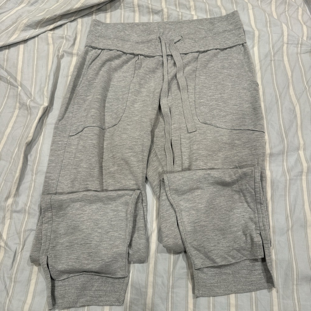 Grey sweatpants